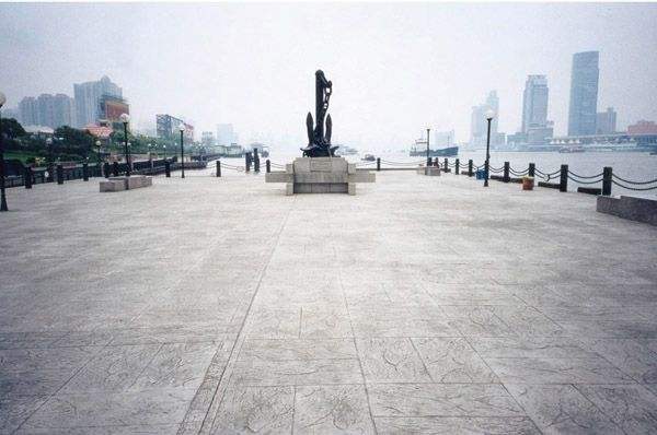 廣場壓模地坪