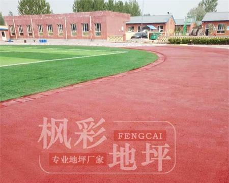廊坊固安學(xué)校透水路面